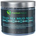 Masque pour le visage à la boue de la mer morte.