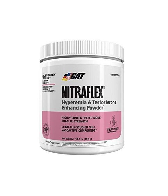 Nitraflex, Booster de Téstostérones,300 Grammes.