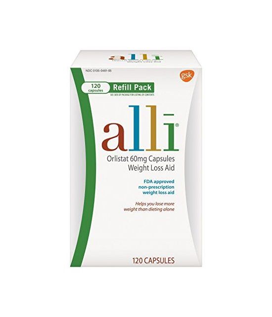 Alli Orlistat 60 mg.