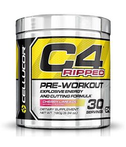 Cellucor C4 Ripped Pré-entrainement, 180 gr.