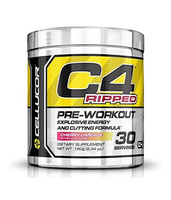 Cellucor C4 Ripped Pré-entrainement, 180 gr.