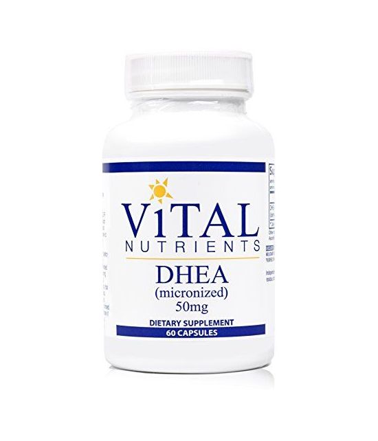 Vital Nutrients - DHEA (Micronisé) 50 mg –