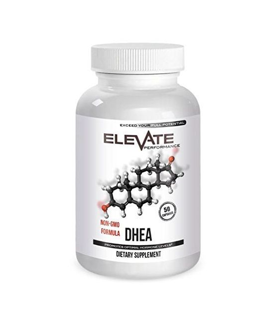 Elevate Performance, Supplément DHEA 50mg.