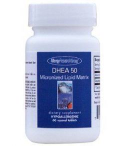 Allergy Research Group Dhea micronisée 50 mg, 60 capsules