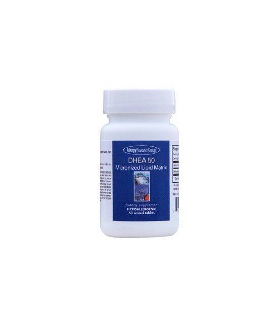 Allergy Research Group Dhea micronisée 50 mg, 60 capsules