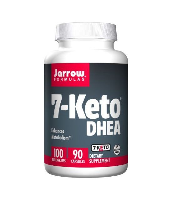 Jarrow Formules 7-Keto DHEA, 100 mg, 90 capsules.