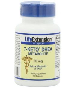 Life Extension 7 Keto DHEA 25 Mg,100 capsules