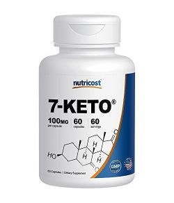 Nutricost 7-Keto 100mg- 60 Capsules