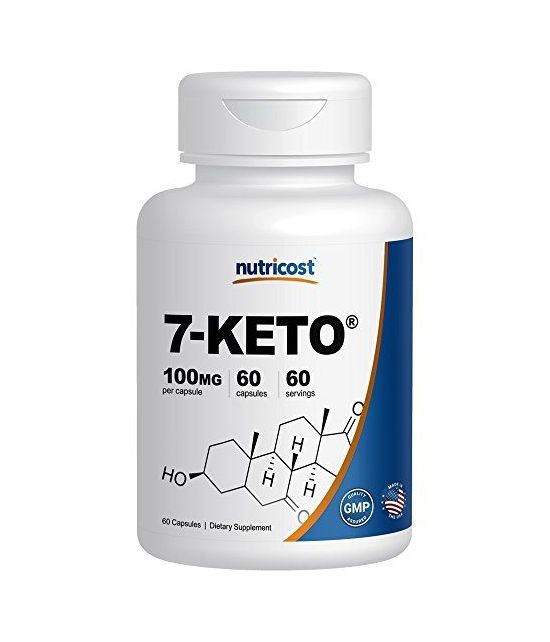 Nutricost 7-Keto 100mg- 60 Capsules