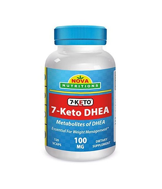 7-KETO 100 mg 120 caps par Nova Nutritions.