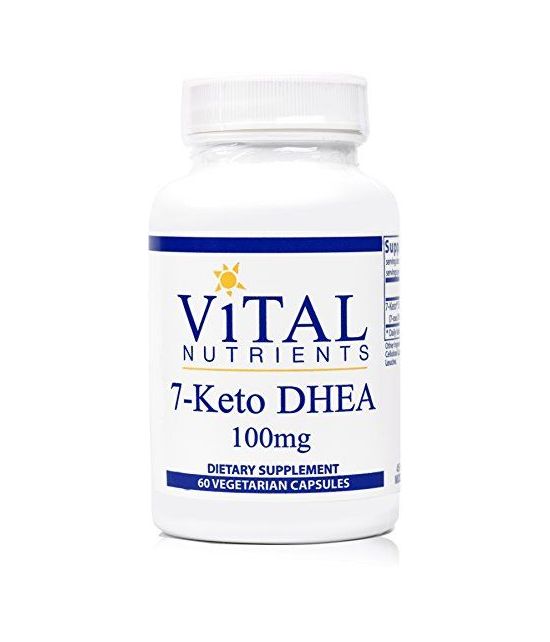 Vital Nutrients - 7-Keto DHEA 100 mg - 60 Capsules