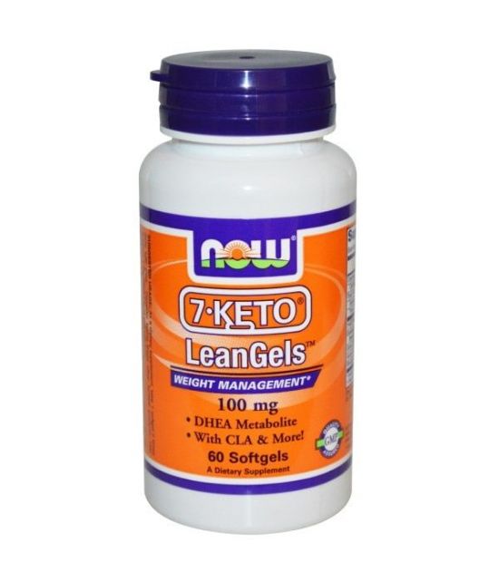 NOW 7-KETO LeanGels 100 mg,60 capsules.