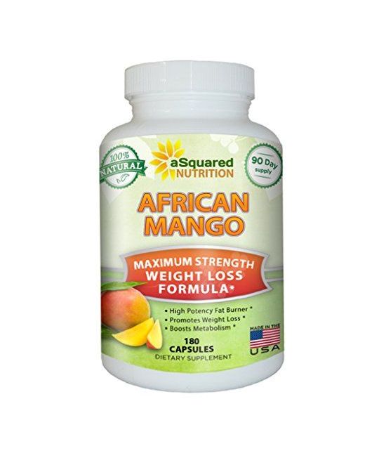 100% Pur extrait de mangue African (180 Capsules)