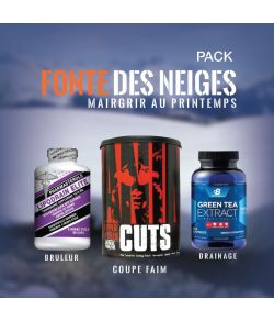 PACK FONTE DES NEIGES - 3 produits complémentaires pour assurer les beaux jours.