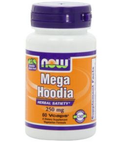 NOW Mega Hoodia 250mg, 60 Capsules Veg