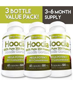 Hoodia Gordonii – pack de 3 bouteilles-