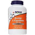 NOW Acetyl L-Carnitine 500mg, 200 Capsules Veg