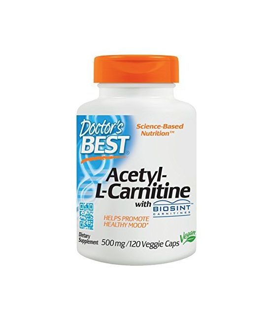 Doctor's Best Acetyl-L-Carnitine 500mg.