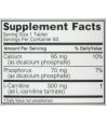 Nutrition Optimale L-Carnitine 500mg, 60 Comprimés.