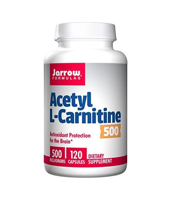 Jarrow Formulas Acétyle L-Carnitine 500 mg.