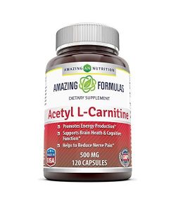 Formule Acétyle L-carnitine 500 Mg 120 Vcaps.