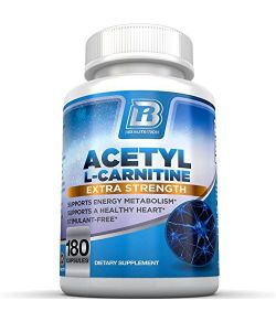 BRI Nutrition Acétyl l-Carnitine 500mg par portion.