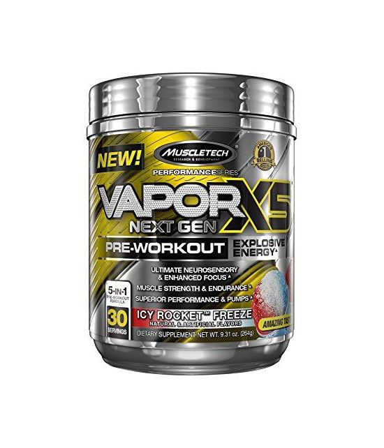 MuscleTech VaporX5 Next Gener Pré-entraînement.