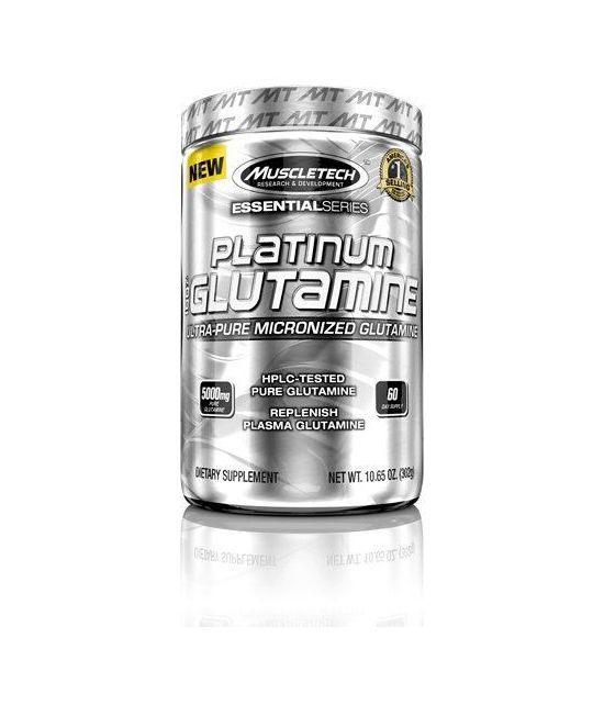 MuscleTech 100% Ultra-Pure L-Glutamine.