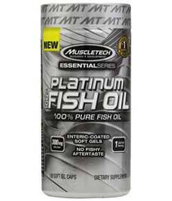 MuscleTech Platinum, huile de poisson oméga 3.