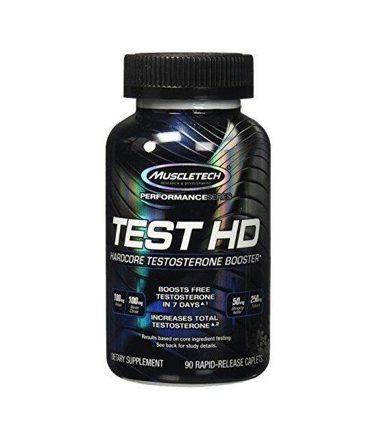 MuscleTech Test HD, supplément de testostérone.