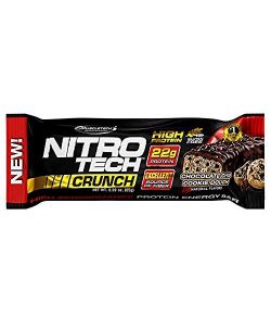 Barres de Protéines MuscleTech NitroTech Crunch.