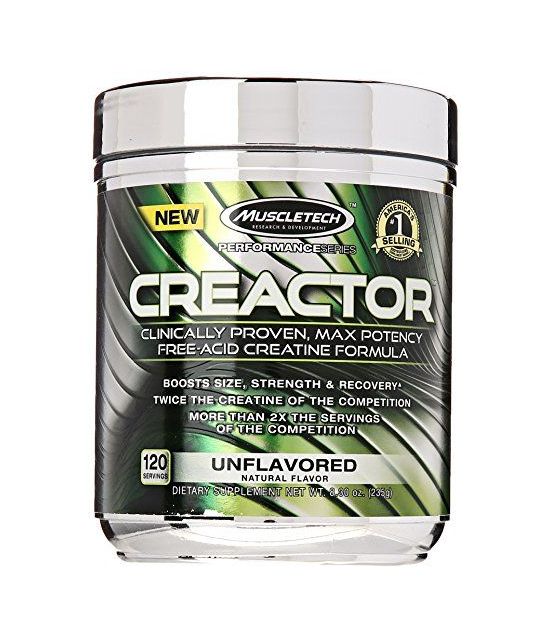 Creator MuscleTech, poudre de créatine (300g)