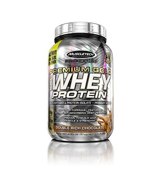 MuscleTech Premium Gold 100% Protéine Whey.