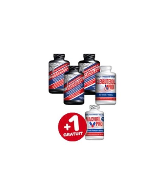 PACK MUSCLE BOOSTER PREMIUM 5 PRODUITS