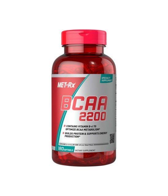 MET-Rx BCAA 2200 Dietary Supplement 180 count