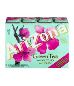 AriZona Thé vert avec le ginseng et miel - 12 PK 11.5 FL OZ