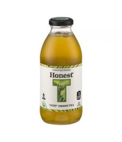 Honest Tea Thé vert non sucré seulement 16 fl oz