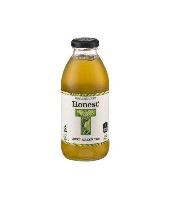 Honest Tea Thé vert non sucré seulement 16 fl oz