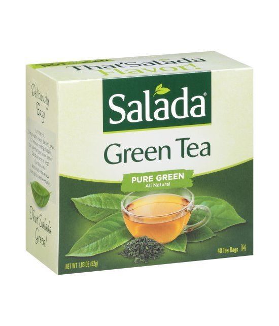 Salada 100% Thé vert Bags- 40 CT