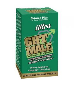 Nature's Plus Ultra GHT mâle 90 Vegetarian Tabs --gVirt-NP-NN-NNPS-lt--- à libération prolongée