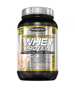 MuscleTech Or Vanilla Ice Cream Prime de protéines de lactosérum Compléments alimentaires 72 oz