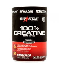 six star pro nutrition Série Elite Unflavored 100% Créatine en poudre 088 lb