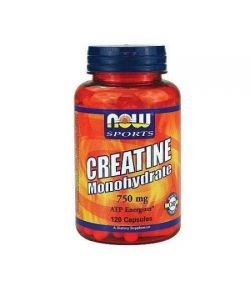 NOW Sport Créatine Monohydrate 750mg capsules 120 ch