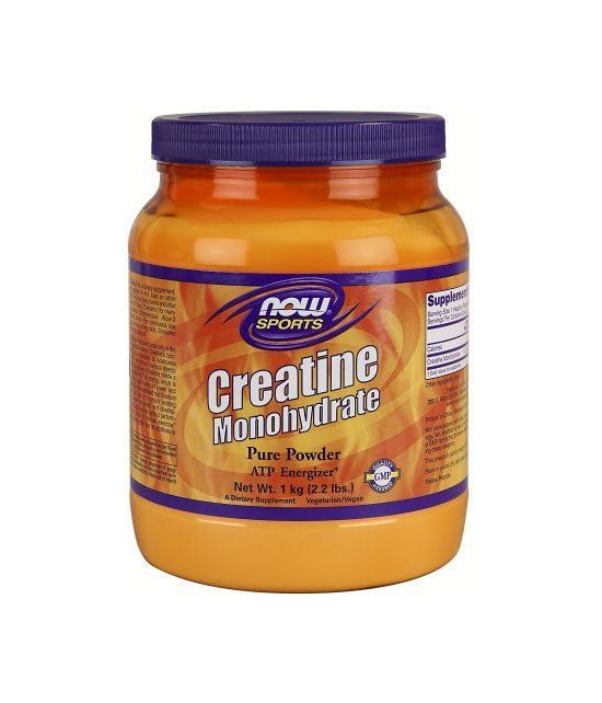 NOW Foods Créatine poudre pure 2.2 Pound