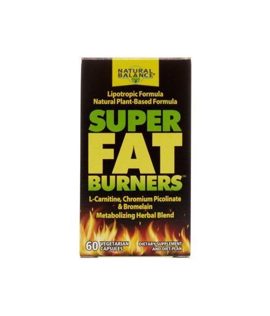 Natural Balance Super Fat Burners 60 Ct