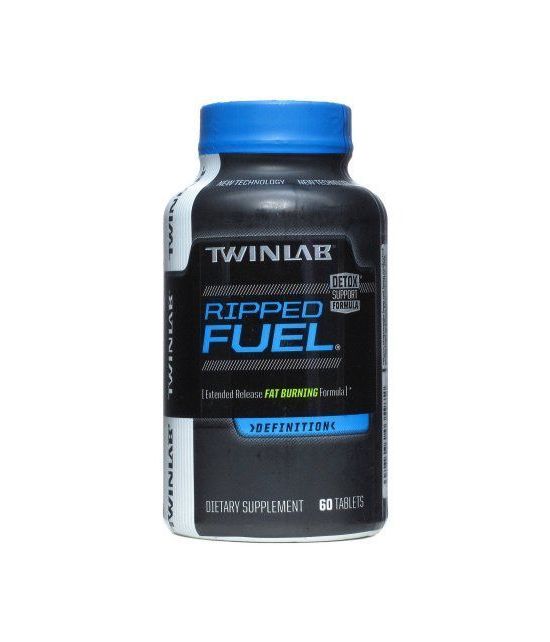 Twinlab Ripped Fat Burner carburant Detox 60 CT