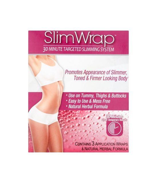 Slim Wrap 30 minutes ciblé Système minceur 4 pc