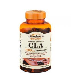 Sundown Naturals CLA Complément alimentaire gélules 1500 mg 90 compte