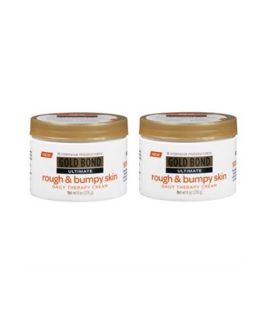 Pack 2 Gold Bond Édition Intégrale Rough -amp- Bumpy peau Daily Therapy Cream - 8 oz Chaque
