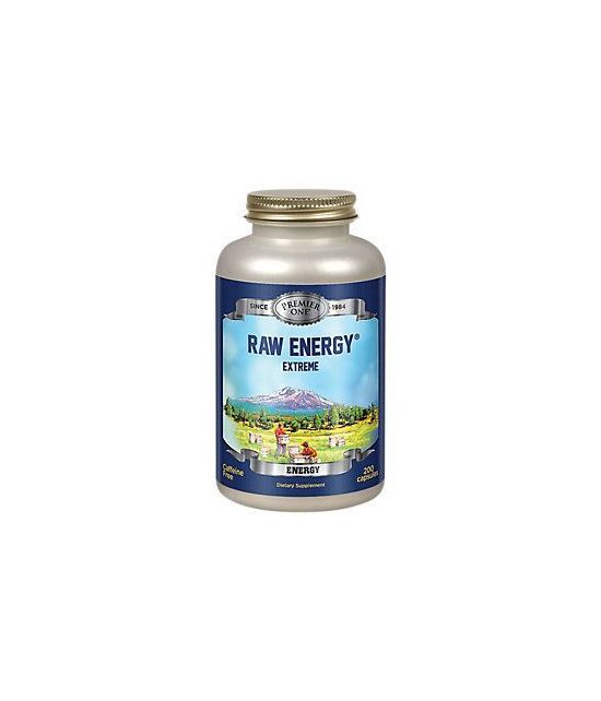 Premier - Raw Energy Extreme Capsule (BTL plastique) 720mg 200CT